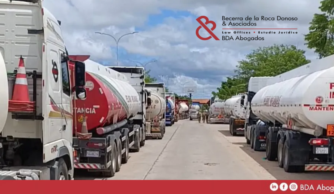 Ley temporal para liberar la importación de combustibles